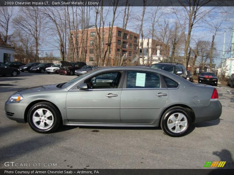 Dark Silver Metallic / Ebony 2009 Chevrolet Impala LT
