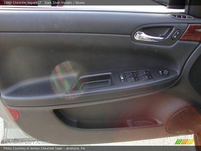 Dark Silver Metallic / Ebony 2009 Chevrolet Impala LT