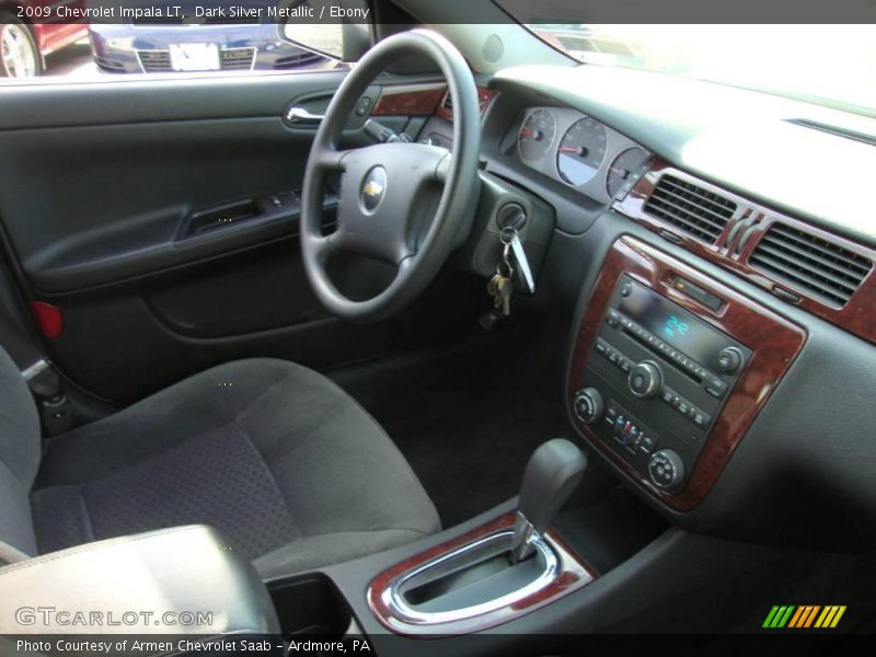 Dark Silver Metallic / Ebony 2009 Chevrolet Impala LT