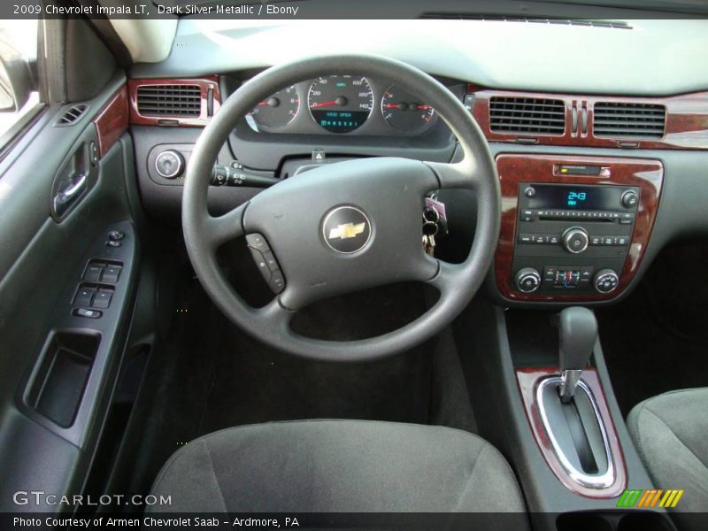 Dark Silver Metallic / Ebony 2009 Chevrolet Impala LT