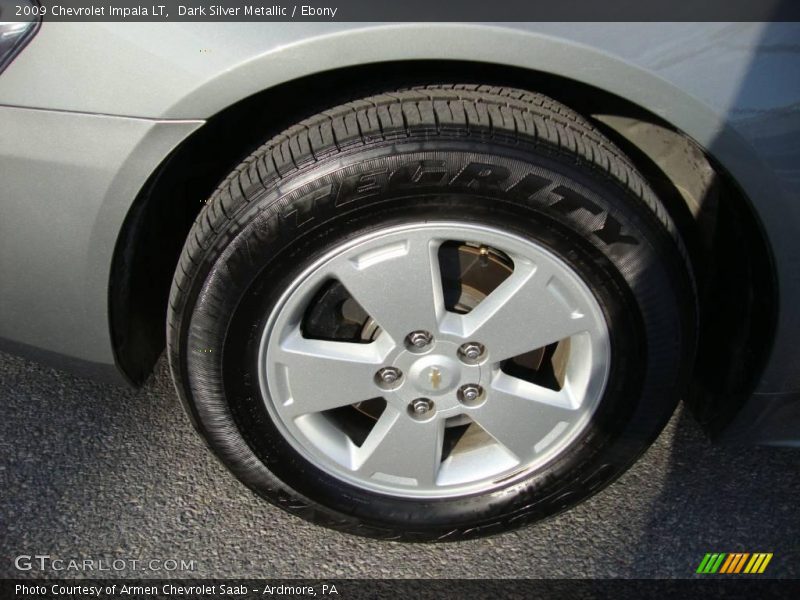 Dark Silver Metallic / Ebony 2009 Chevrolet Impala LT