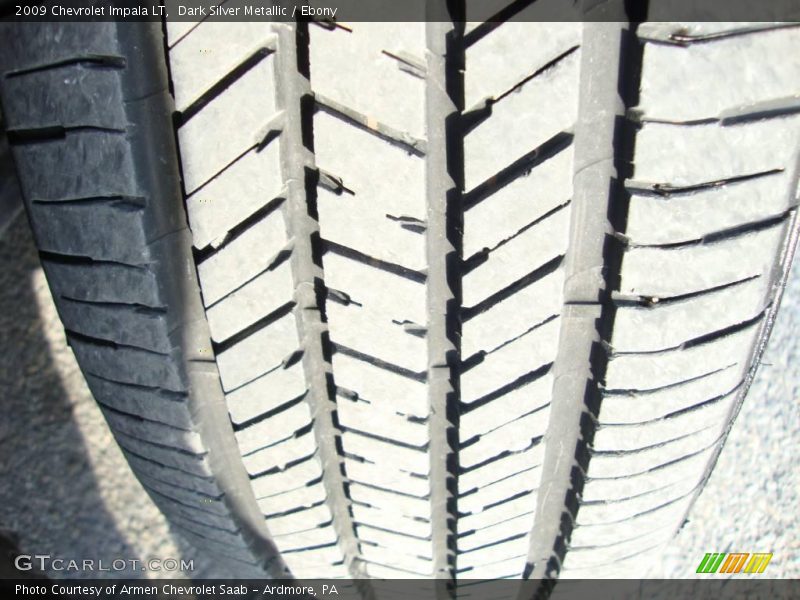 Dark Silver Metallic / Ebony 2009 Chevrolet Impala LT