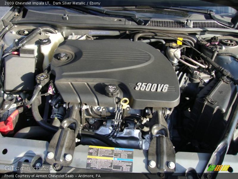 Dark Silver Metallic / Ebony 2009 Chevrolet Impala LT