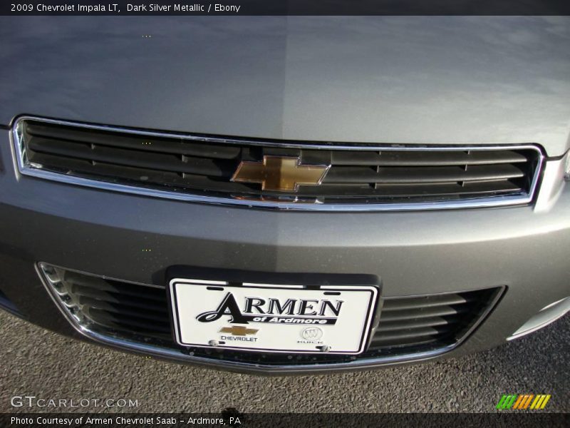 Dark Silver Metallic / Ebony 2009 Chevrolet Impala LT