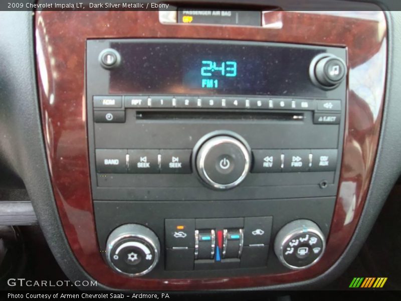 Dark Silver Metallic / Ebony 2009 Chevrolet Impala LT