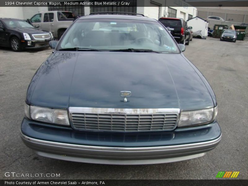 Medium Adriatic Blue Metallic / Gray 1994 Chevrolet Caprice Wagon
