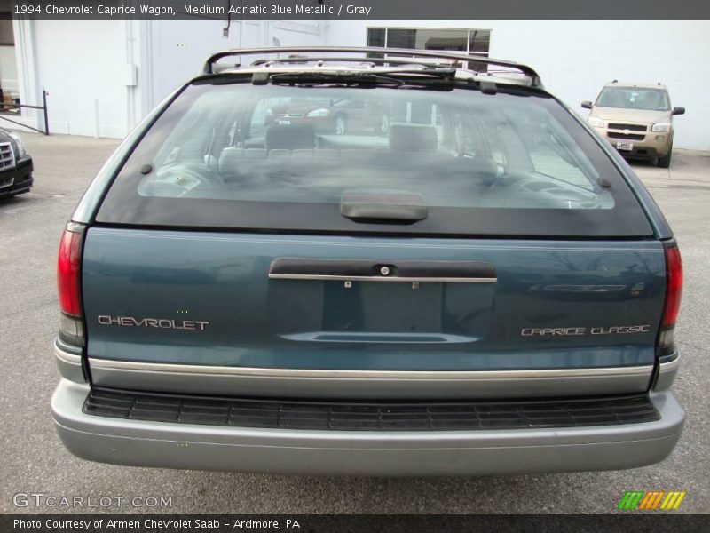 Medium Adriatic Blue Metallic / Gray 1994 Chevrolet Caprice Wagon