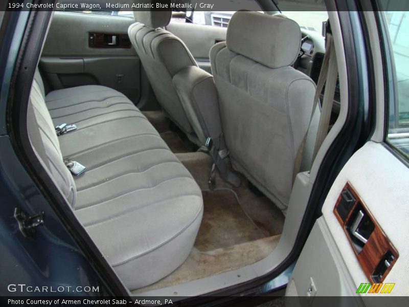 Medium Adriatic Blue Metallic / Gray 1994 Chevrolet Caprice Wagon