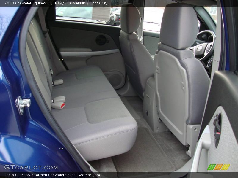 Navy Blue Metallic / Light Gray 2008 Chevrolet Equinox LT