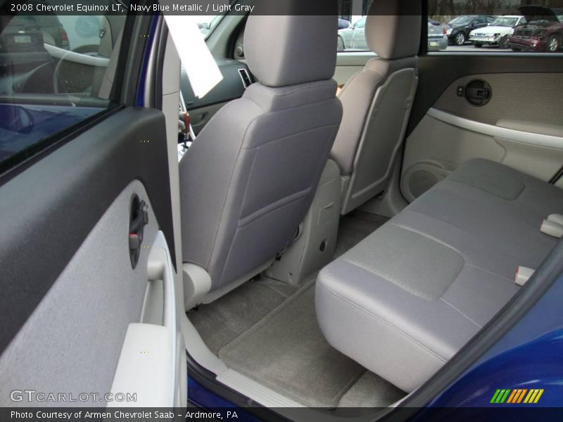 Navy Blue Metallic / Light Gray 2008 Chevrolet Equinox LT