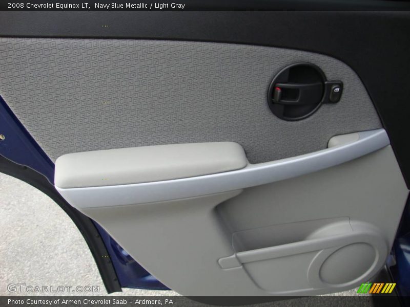 Navy Blue Metallic / Light Gray 2008 Chevrolet Equinox LT