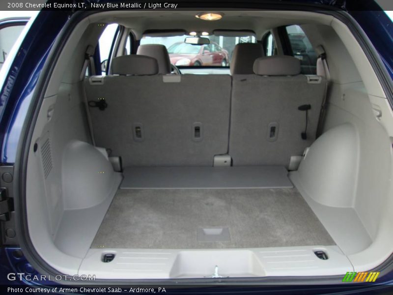 Navy Blue Metallic / Light Gray 2008 Chevrolet Equinox LT
