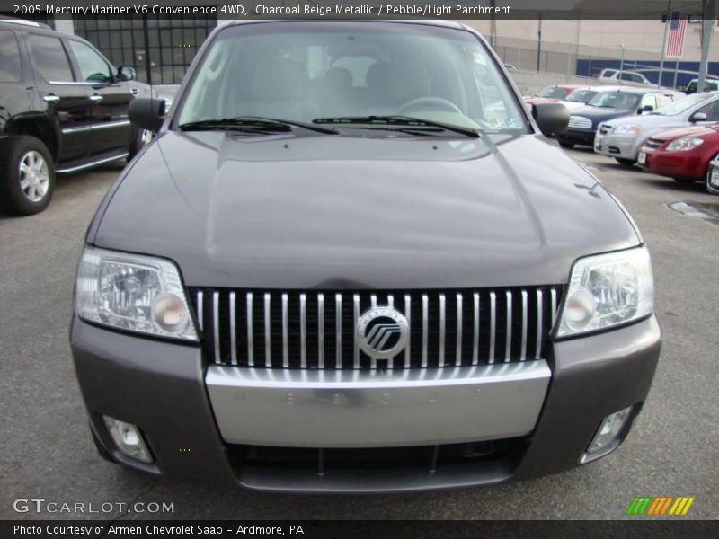 Charcoal Beige Metallic / Pebble/Light Parchment 2005 Mercury Mariner V6 Convenience 4WD