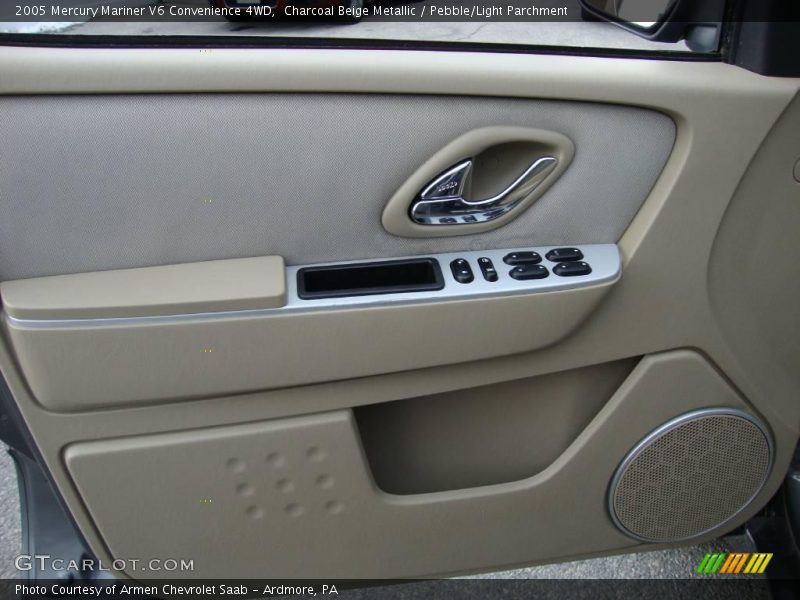 Charcoal Beige Metallic / Pebble/Light Parchment 2005 Mercury Mariner V6 Convenience 4WD