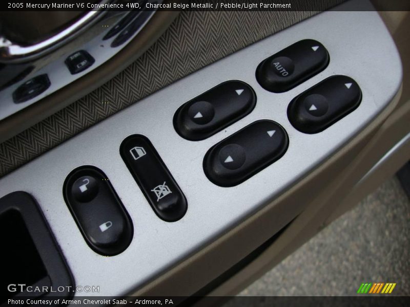 Charcoal Beige Metallic / Pebble/Light Parchment 2005 Mercury Mariner V6 Convenience 4WD