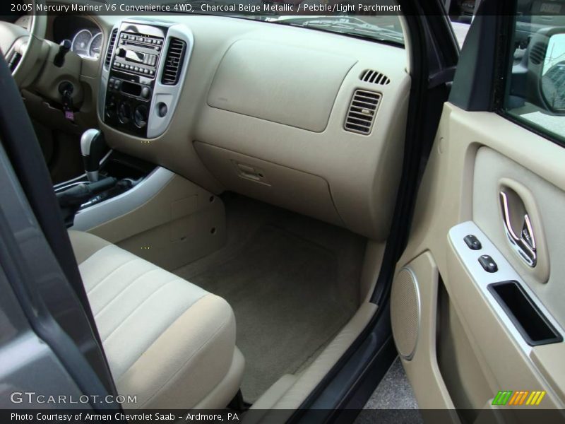 Charcoal Beige Metallic / Pebble/Light Parchment 2005 Mercury Mariner V6 Convenience 4WD