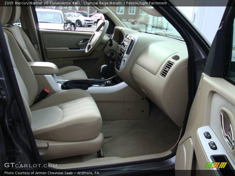Charcoal Beige Metallic / Pebble/Light Parchment 2005 Mercury Mariner V6 Convenience 4WD