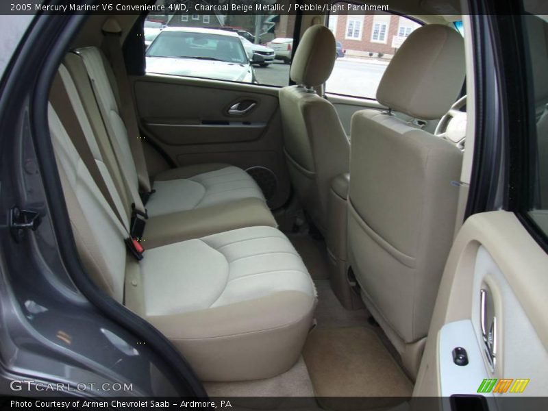 Charcoal Beige Metallic / Pebble/Light Parchment 2005 Mercury Mariner V6 Convenience 4WD
