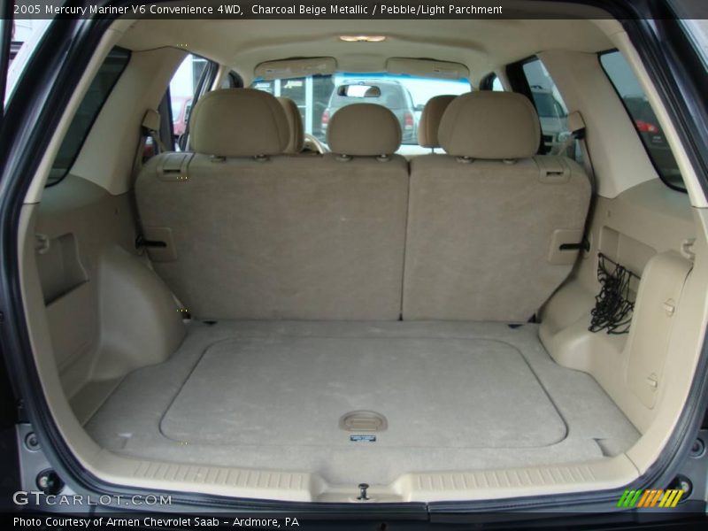 Charcoal Beige Metallic / Pebble/Light Parchment 2005 Mercury Mariner V6 Convenience 4WD