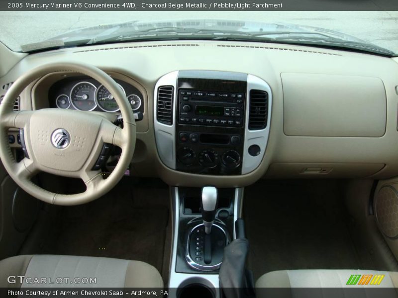 Charcoal Beige Metallic / Pebble/Light Parchment 2005 Mercury Mariner V6 Convenience 4WD