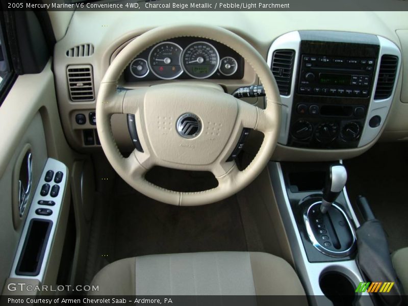 Charcoal Beige Metallic / Pebble/Light Parchment 2005 Mercury Mariner V6 Convenience 4WD