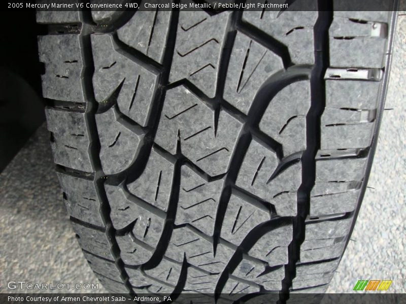 Charcoal Beige Metallic / Pebble/Light Parchment 2005 Mercury Mariner V6 Convenience 4WD