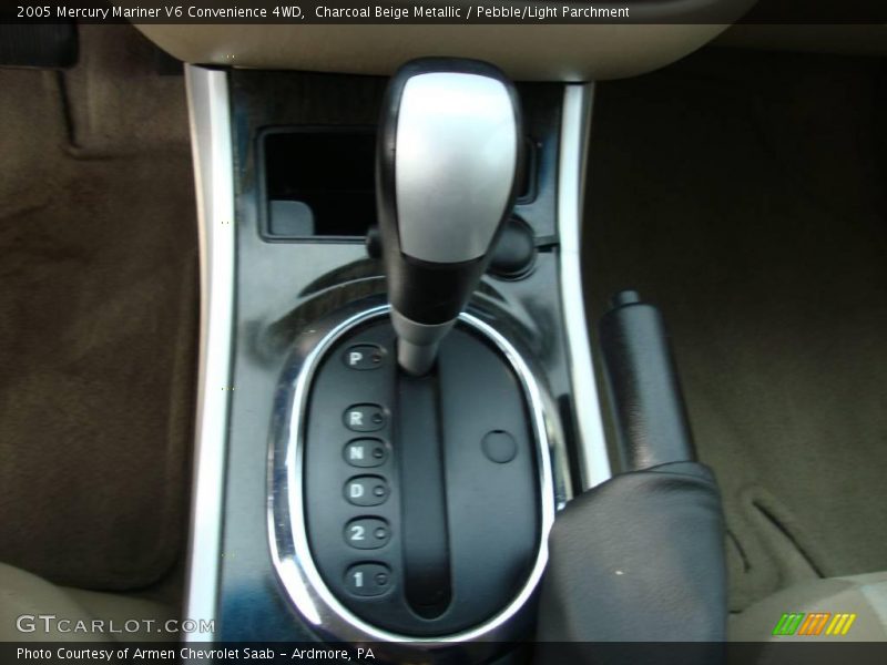 Charcoal Beige Metallic / Pebble/Light Parchment 2005 Mercury Mariner V6 Convenience 4WD