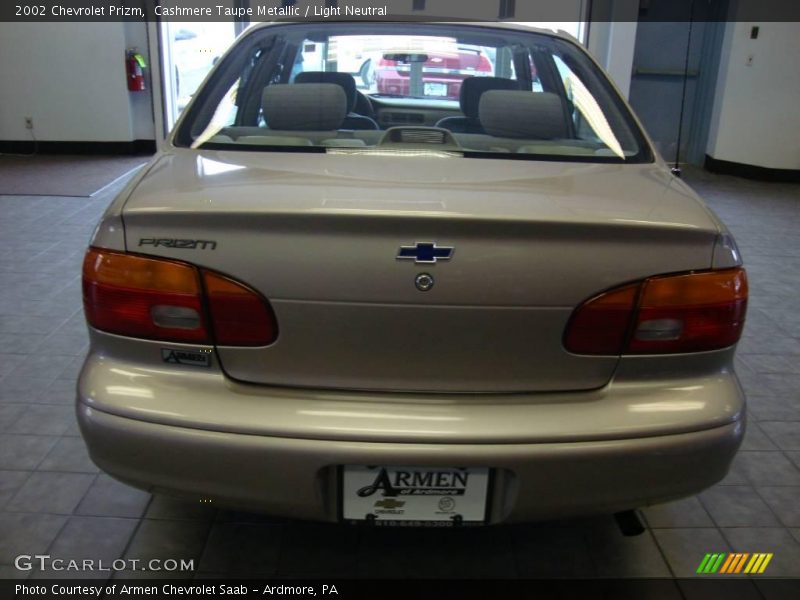 Cashmere Taupe Metallic / Light Neutral 2002 Chevrolet Prizm
