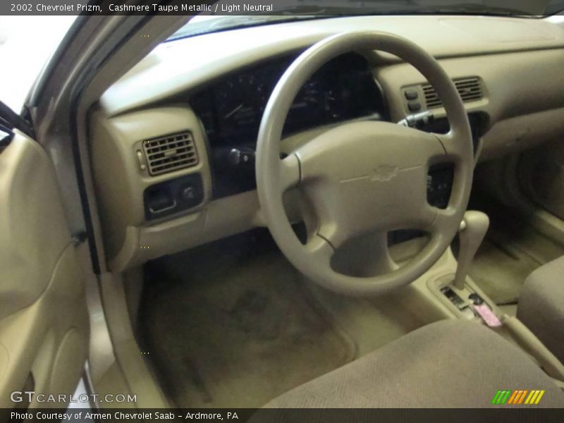 Cashmere Taupe Metallic / Light Neutral 2002 Chevrolet Prizm