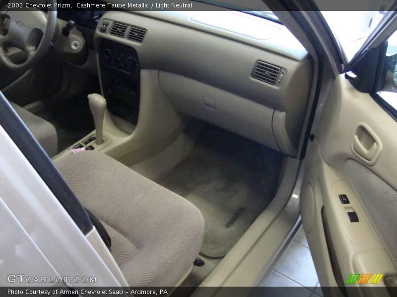 Cashmere Taupe Metallic / Light Neutral 2002 Chevrolet Prizm