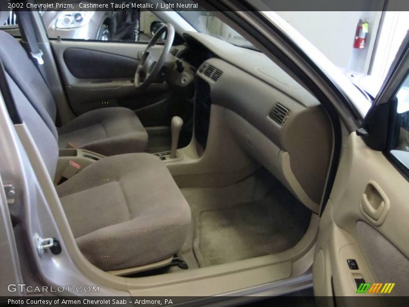 Cashmere Taupe Metallic / Light Neutral 2002 Chevrolet Prizm