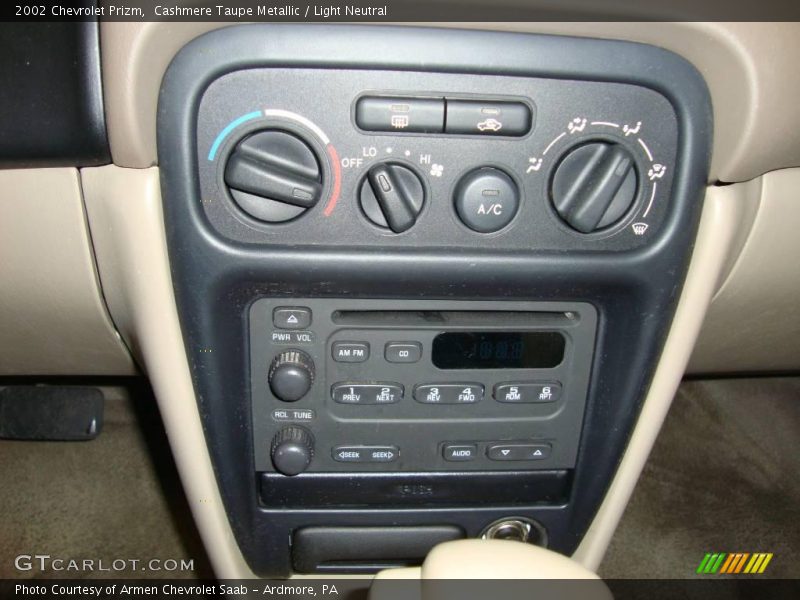 Cashmere Taupe Metallic / Light Neutral 2002 Chevrolet Prizm