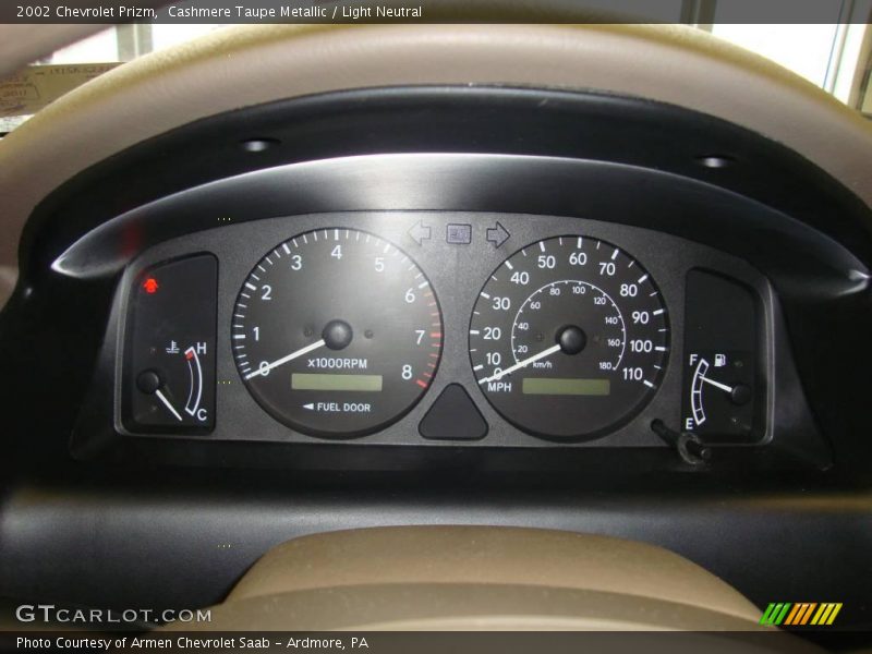Cashmere Taupe Metallic / Light Neutral 2002 Chevrolet Prizm