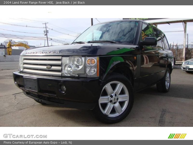 Java Black / Jet Black 2004 Land Rover Range Rover HSE