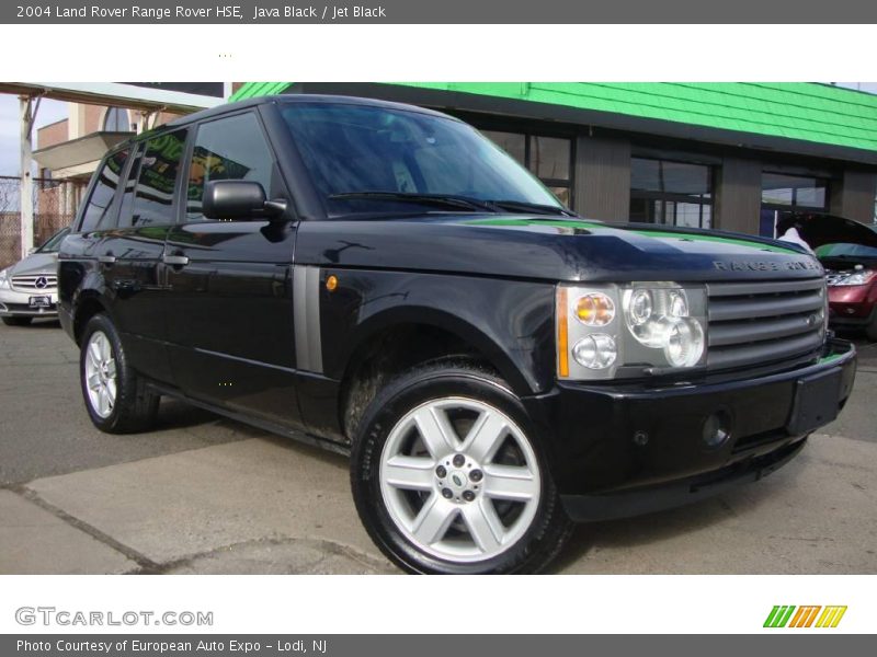 Java Black / Jet Black 2004 Land Rover Range Rover HSE