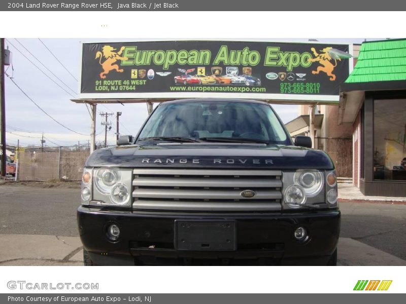 Java Black / Jet Black 2004 Land Rover Range Rover HSE