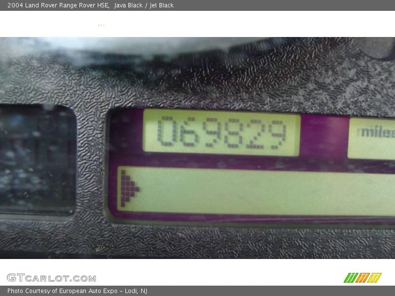 Java Black / Jet Black 2004 Land Rover Range Rover HSE