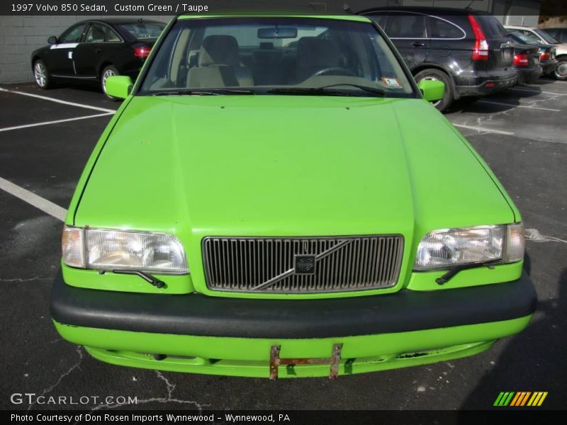Custom Green / Taupe 1997 Volvo 850 Sedan