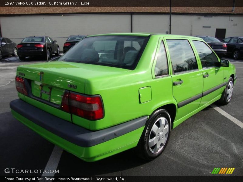Custom Green / Taupe 1997 Volvo 850 Sedan