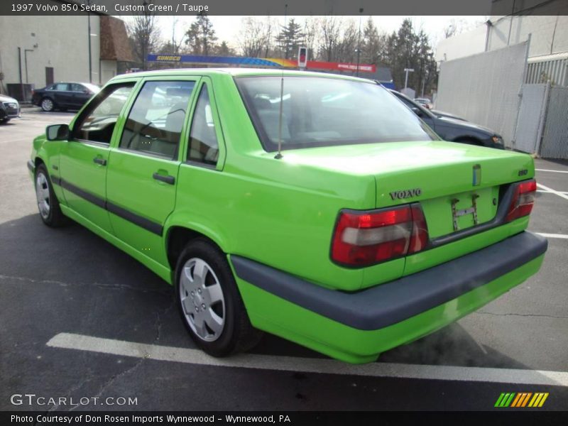 Custom Green / Taupe 1997 Volvo 850 Sedan