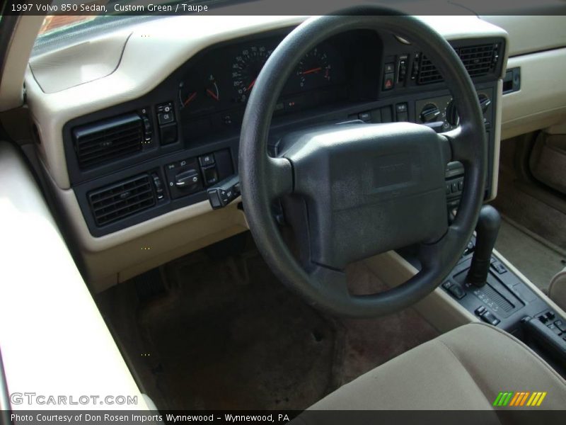 Custom Green / Taupe 1997 Volvo 850 Sedan