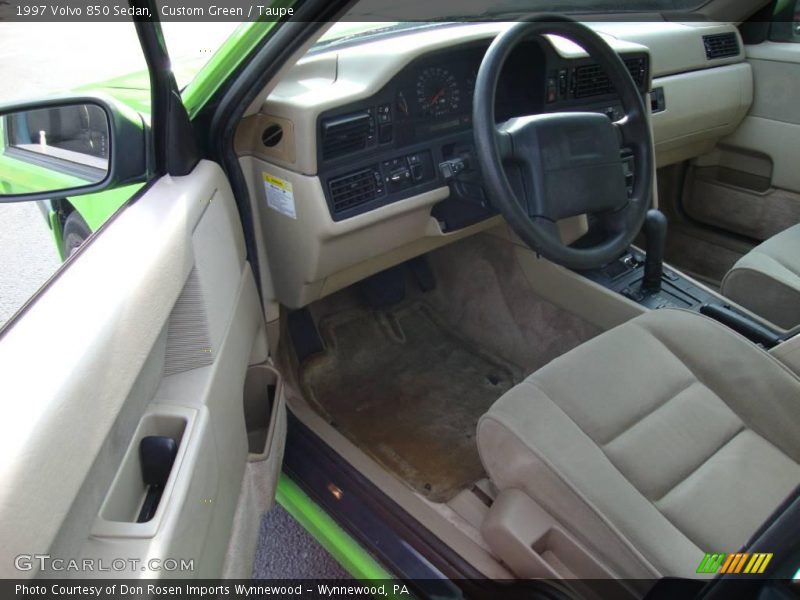 Custom Green / Taupe 1997 Volvo 850 Sedan