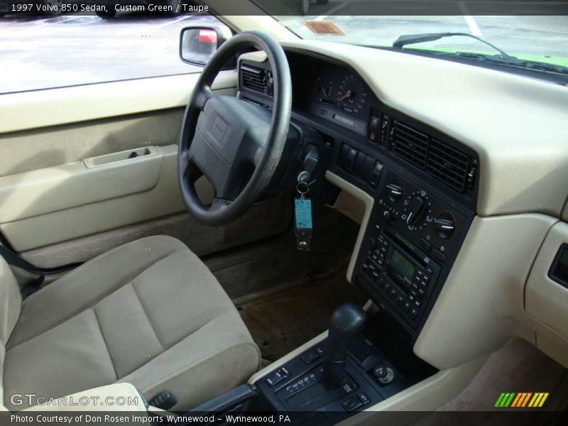 Custom Green / Taupe 1997 Volvo 850 Sedan