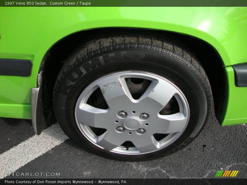Custom Green / Taupe 1997 Volvo 850 Sedan