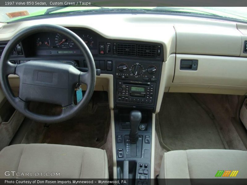Custom Green / Taupe 1997 Volvo 850 Sedan
