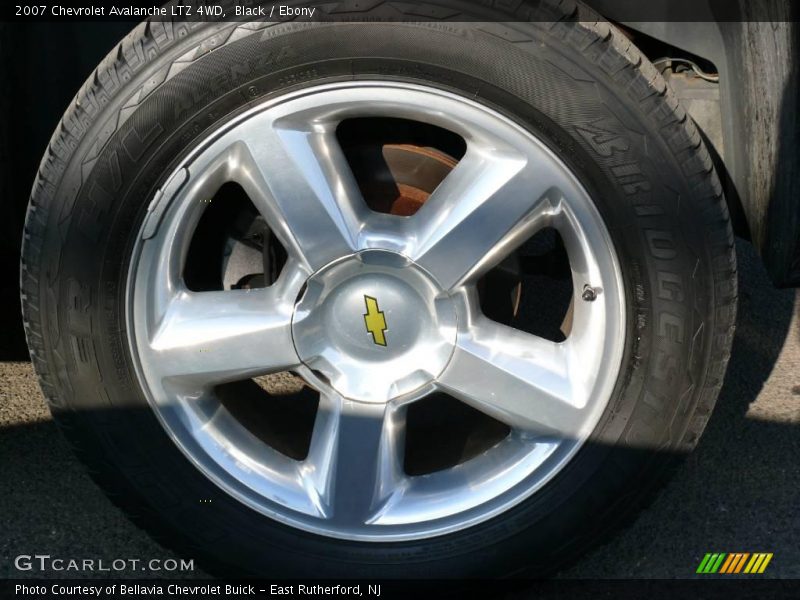 Black / Ebony 2007 Chevrolet Avalanche LTZ 4WD