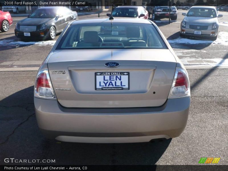 Dune Pearl Metallic / Camel 2008 Ford Fusion S