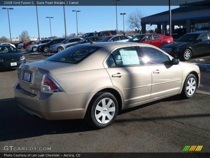 Dune Pearl Metallic / Camel 2008 Ford Fusion S