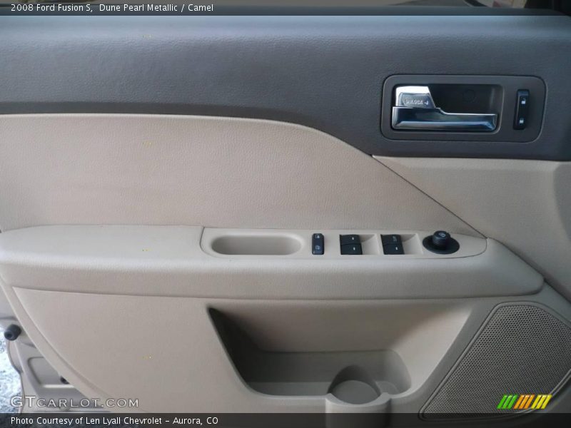 Dune Pearl Metallic / Camel 2008 Ford Fusion S