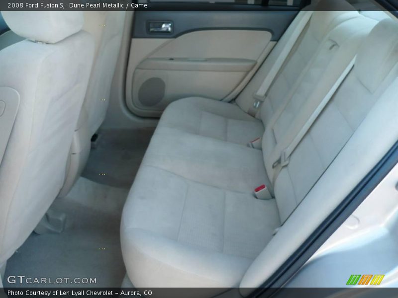 Dune Pearl Metallic / Camel 2008 Ford Fusion S